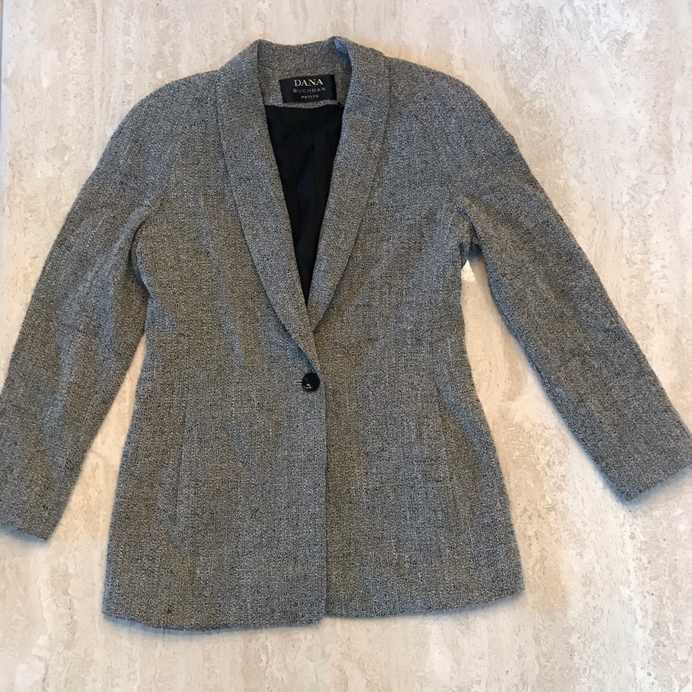 Dana Bachman Petite single button blazer